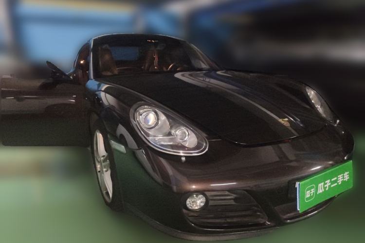 Used Porsche Cayman 2009 Cayman 2.9L Front Right 45 Deg