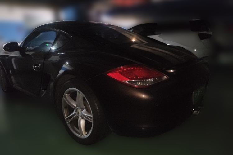 Used Porsche Cayman 2009 Cayman 2.9L Rear Left 45 Deg