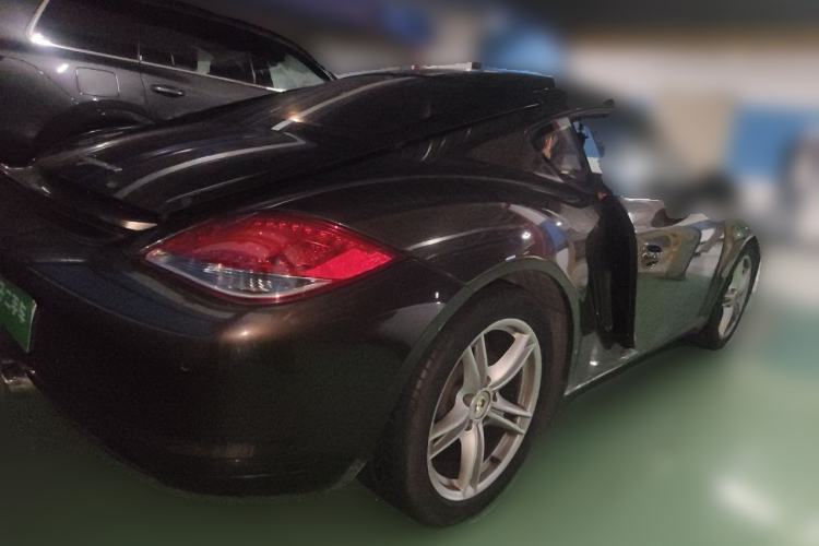 Used Porsche Cayman 2009 Cayman 2.9L Rear Right 45 Deg