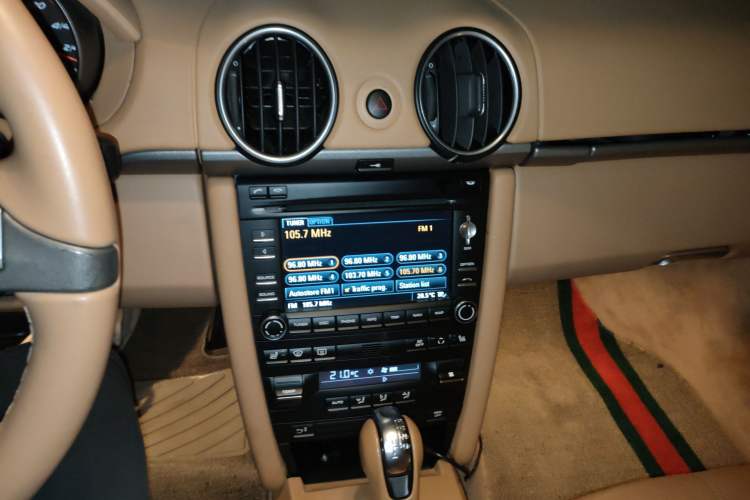 Used Porsche Cayman 2009 Cayman 2.9L Audio And AC Panel