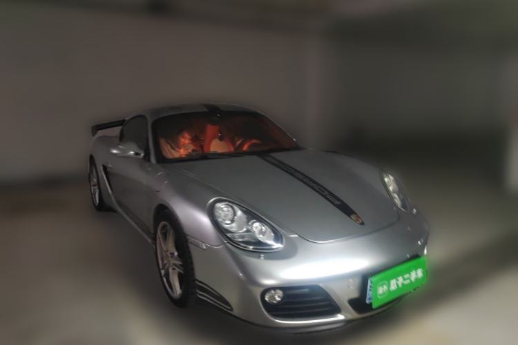 Used Porsche Cayman 2009 Cayman 2.9L Front Right 45 Deg