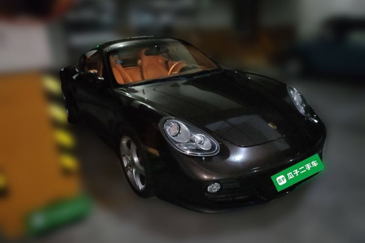 Used Porsche Cayman 2009 Cayman 2.9L Front Right 45 Deg