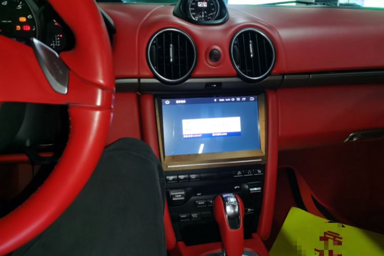 Used Porsche Cayman 2009 Cayman 2.9L Audio And AC Panel