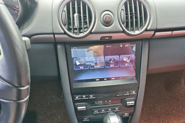Used Porsche Cayman 2009 Cayman 2.9L Audio And AC Panel
