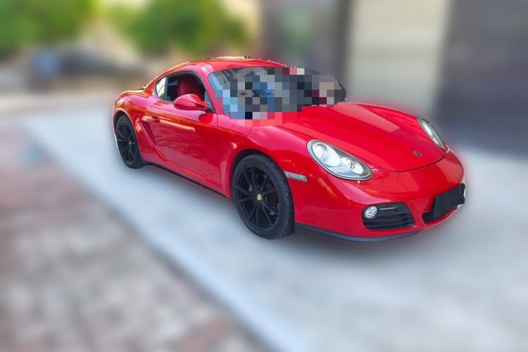 Used Porsche Cayman 2009 Cayman 2.9L Front Right 45 Deg