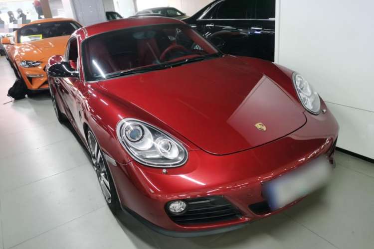 Used Porsche Cayman 2009 Cayman 2.9L Front Right 45 Deg