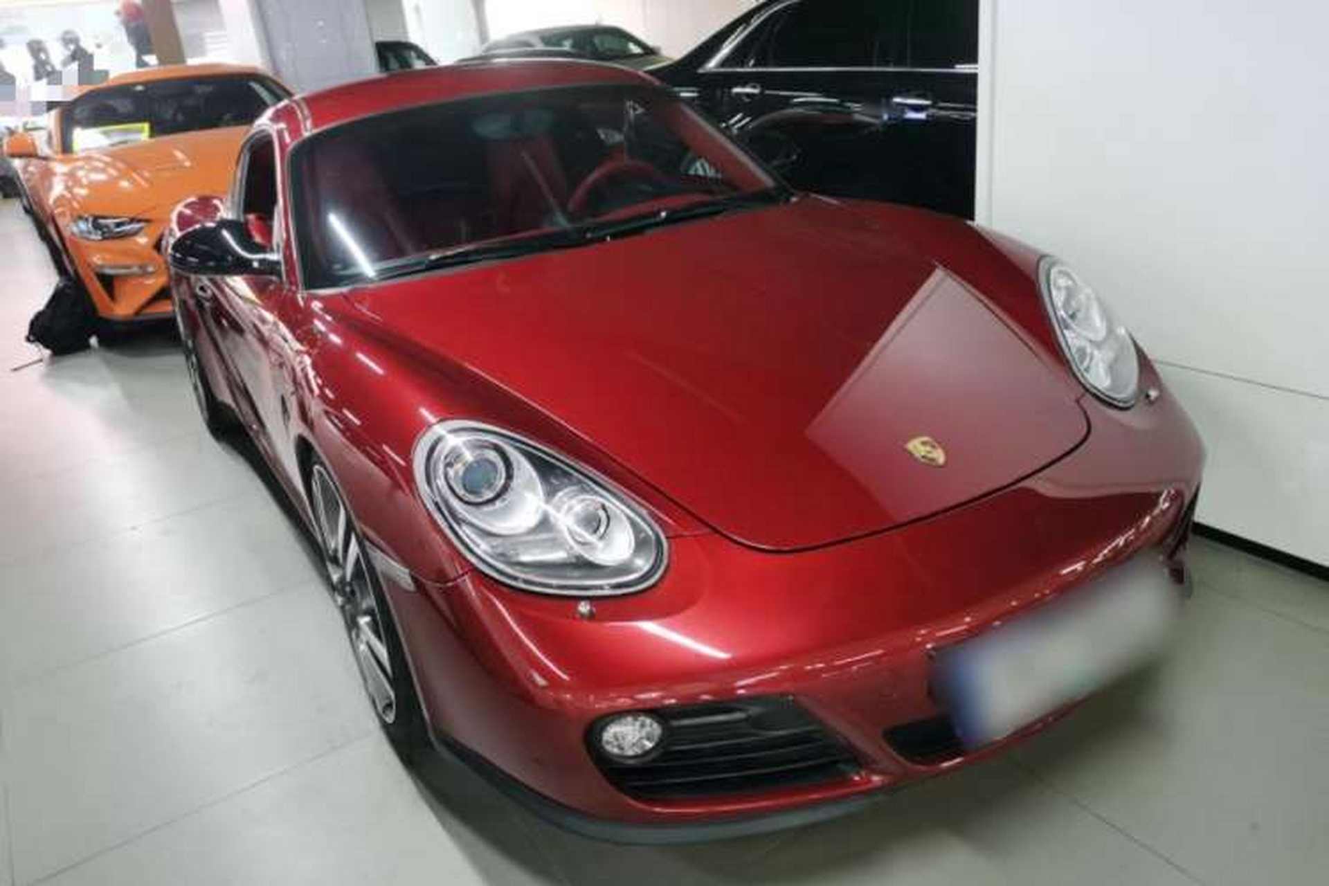 Used Porsche Cayman 2009 Cayman 2.9L Front Right 45 Deg