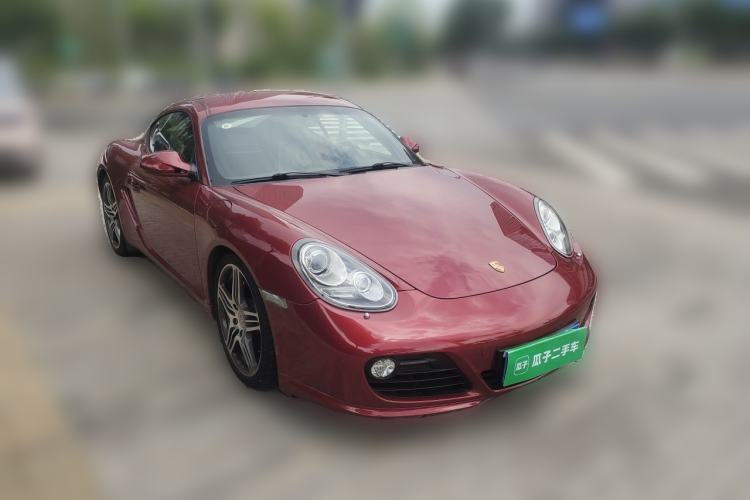 Used Porsche Cayman 2009 Cayman S 3.4L Front Right 45 Deg