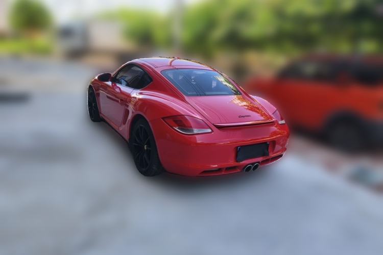 Used Porsche Cayman 2009 Cayman 2.9L Rear Left 45 Deg