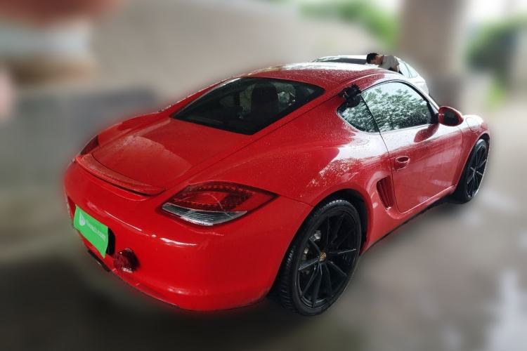 Used Porsche Cayman 2009 Cayman 2.9L Rear Right 45 Deg