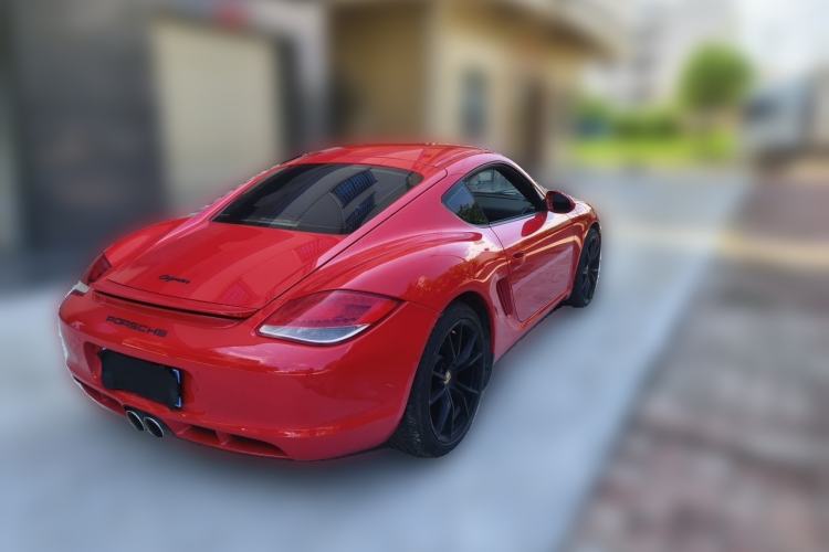 Used Porsche Cayman 2009 Cayman 2.9L Rear Right 45 Deg