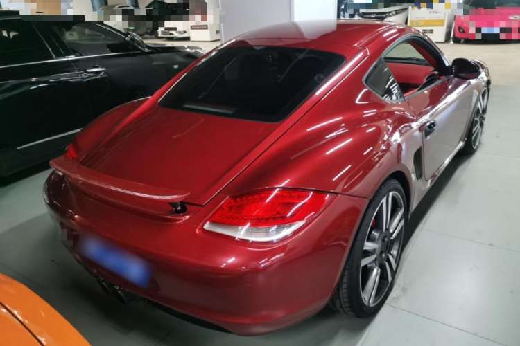Used Porsche Cayman 2009 Cayman 2.9L Rear Right 45 Deg