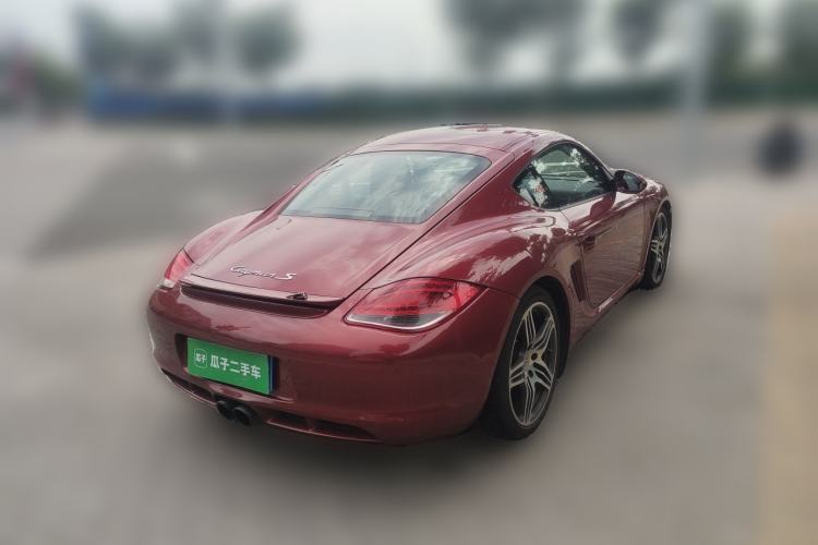 Used Porsche Cayman 2009 Cayman S 3.4L Rear Right 45 Deg