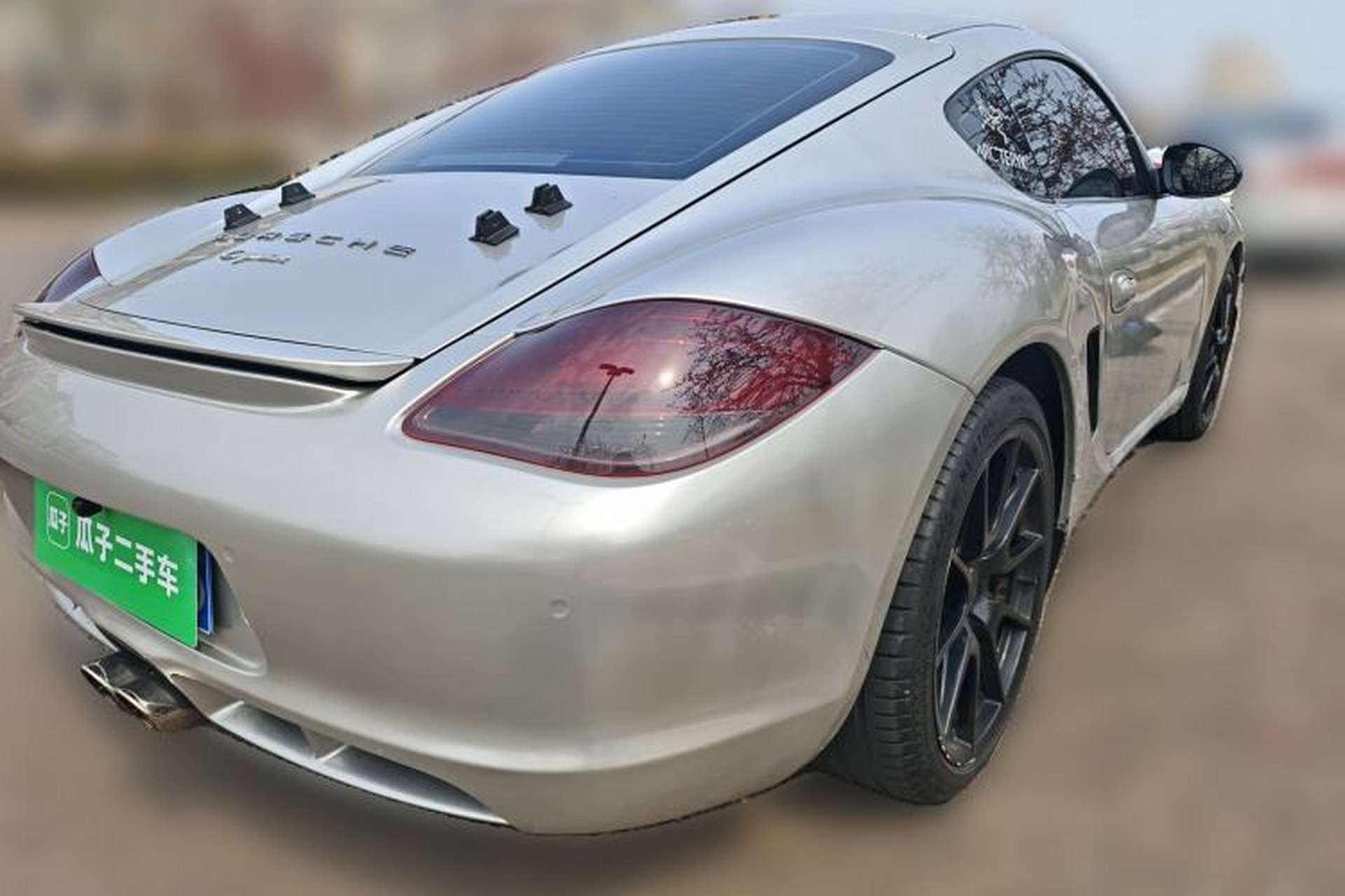 Used Porsche Cayman 2009 Cayman 2.9L Rear Right 45 Deg