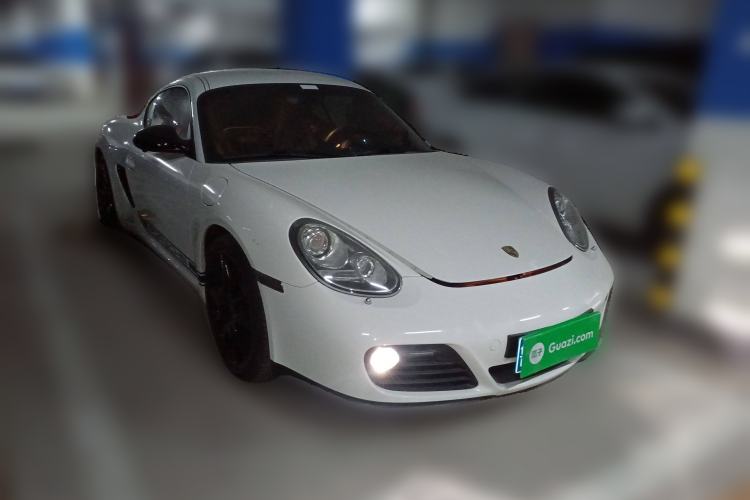 Used Porsche Cayman 2009 Cayman 2.9L Front Right 45 Deg