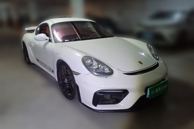 Used Porsche Cayman 2009 Cayman S 3.4L Front Right 45 Deg