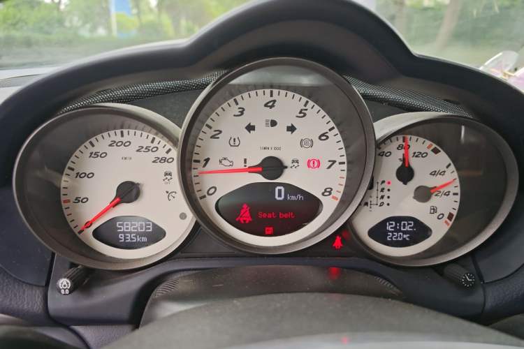 Used Porsche Cayman 2009 Cayman 2.9L Instrument Cluster