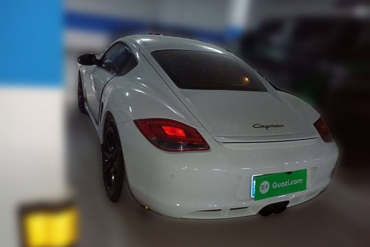 Used Porsche Cayman 2009 Cayman 2.9L Rear Left 45 Deg