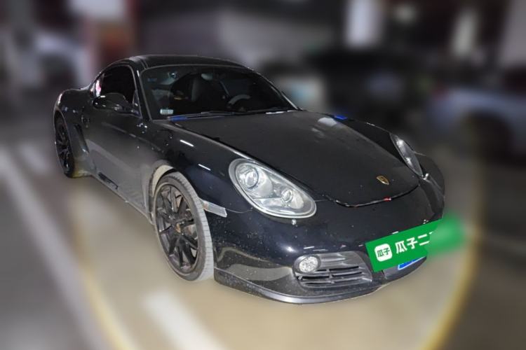 Used Porsche Cayman 2012 Cayman Black Edition 2.9L Front Right 45 Deg