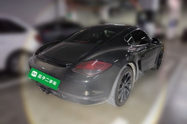 Used Porsche Cayman 2012 Cayman Black Edition 2.9L Rear Right 45 Deg
