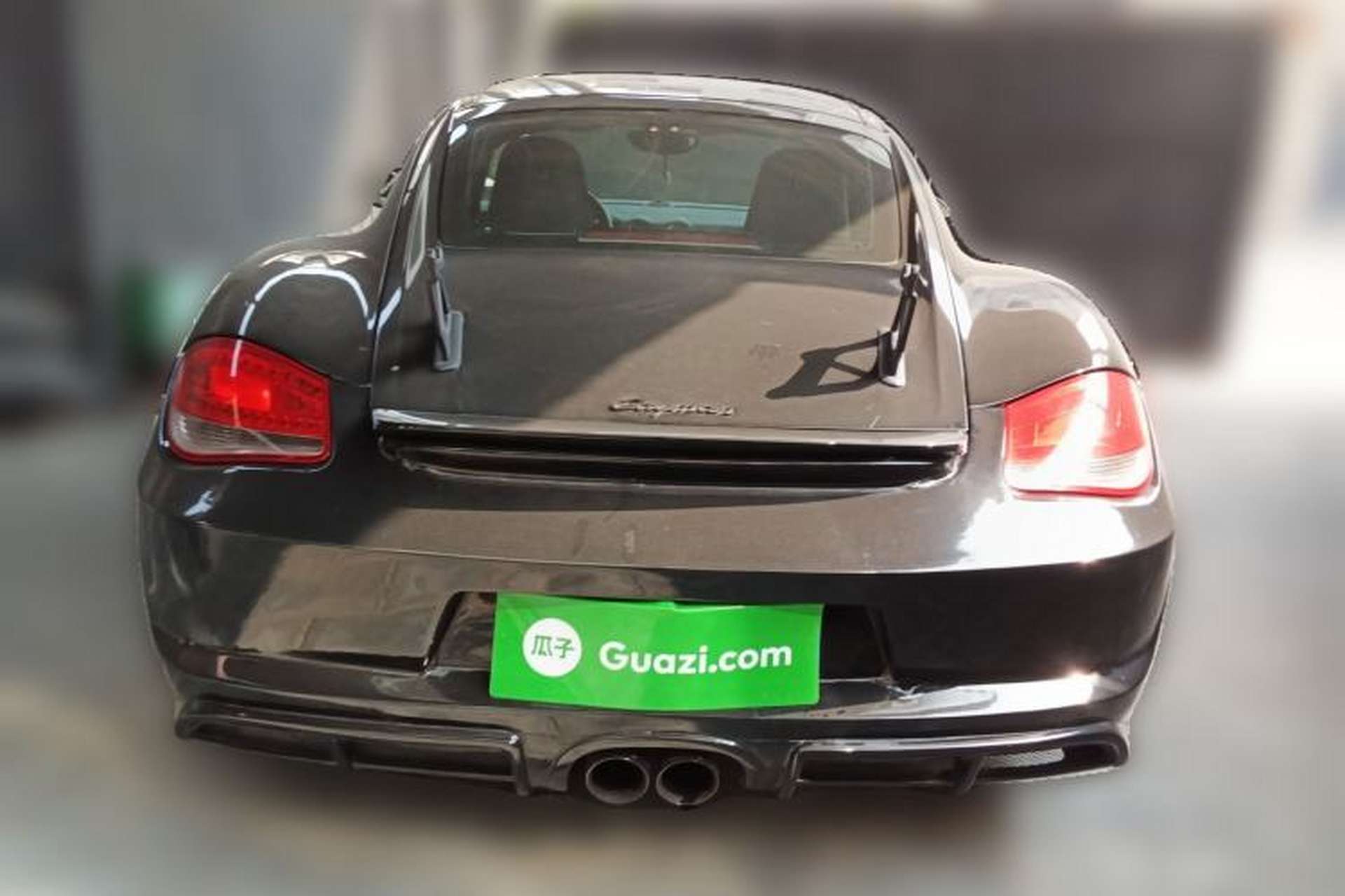 Used Porsche Cayman 2012 Cayman Black Edition 2.9L Rear