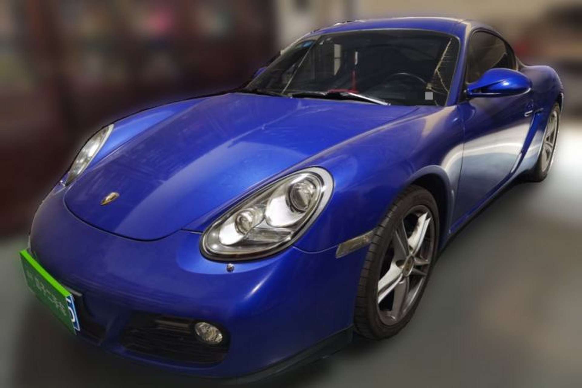 Used Porsche Cayman 2012 Cayman Black Edition 2.9L Front Left 45 Deg