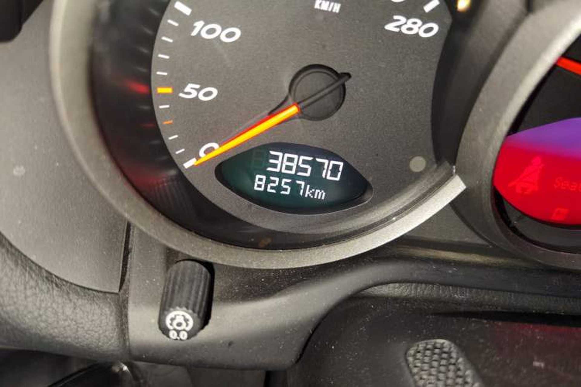 Used Porsche Cayman 2012 Cayman Black Edition 2.9L Odometer Close Up