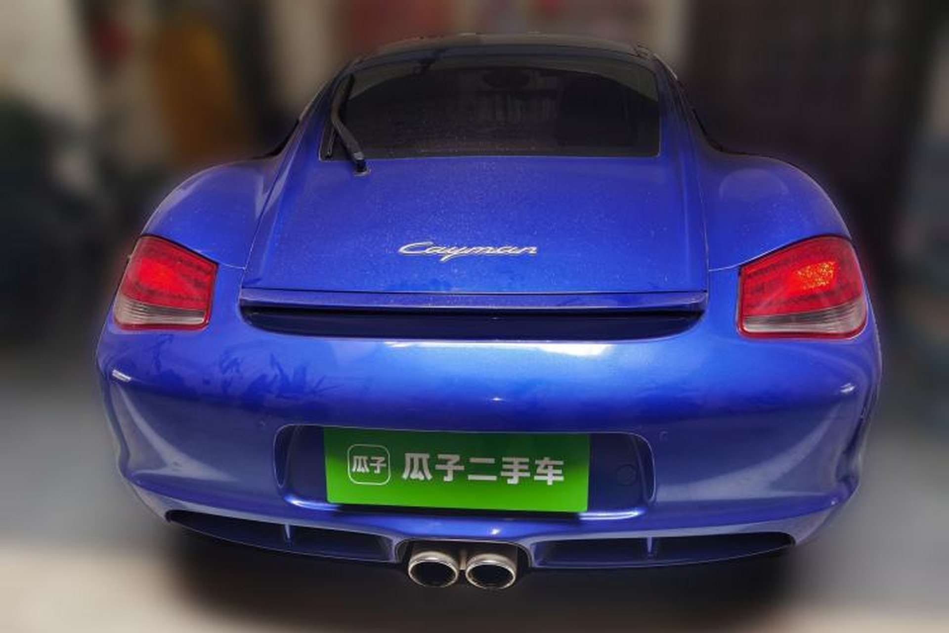 Used Porsche Cayman 2012 Cayman Black Edition 2.9L Rear