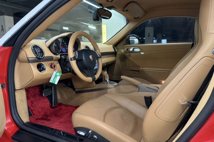 Used Porsche Cayman 2012 Cayman Black Edition 2.9L Interior 6