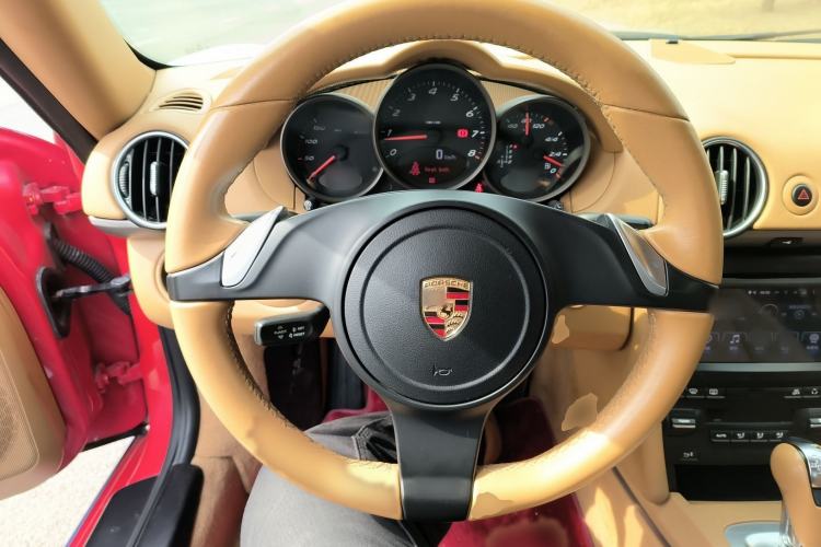 Used Porsche Cayman 2012 Cayman Black Edition 2.9L Steering Wheel