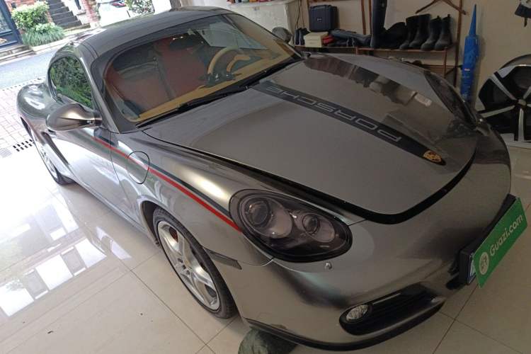 Used Porsche Cayman 2012 Cayman Black Edition 2.9L Front Right 45 Deg