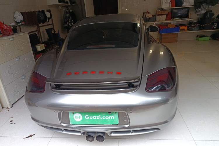 Used Porsche Cayman 2012 Cayman Black Edition 2.9L Rear