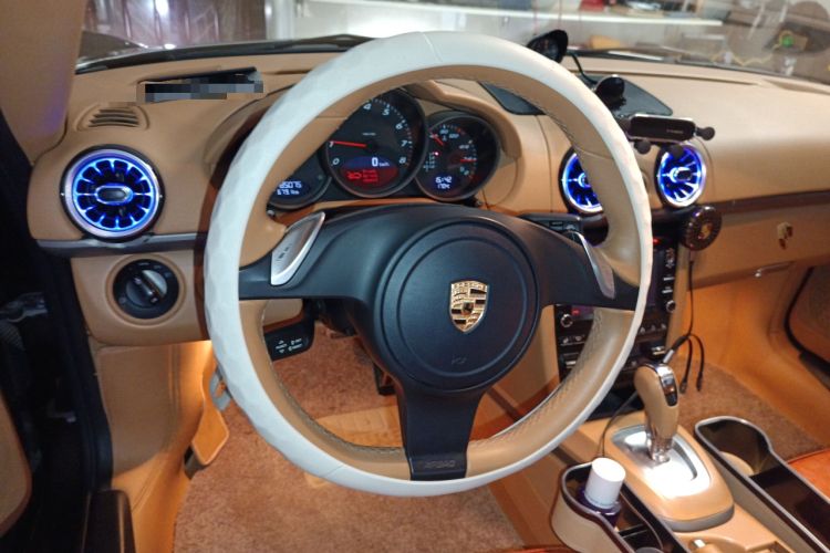 Used Porsche Cayman 2012 Cayman Black Edition 2.9L Steering Wheel