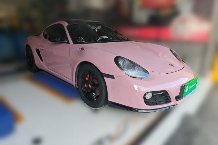 Used Porsche Cayman 2012 Cayman Black Edition 2.9L Front Right 45 Deg