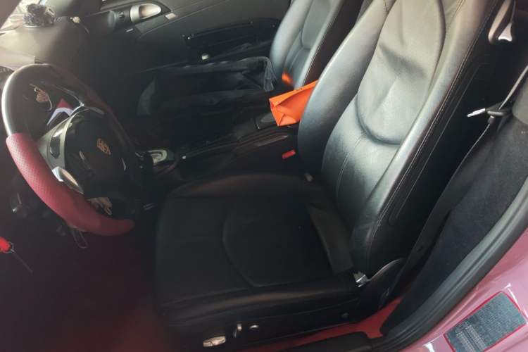 Used Porsche Cayman 2012 Cayman Black Edition 2.9L Left Rear Seat