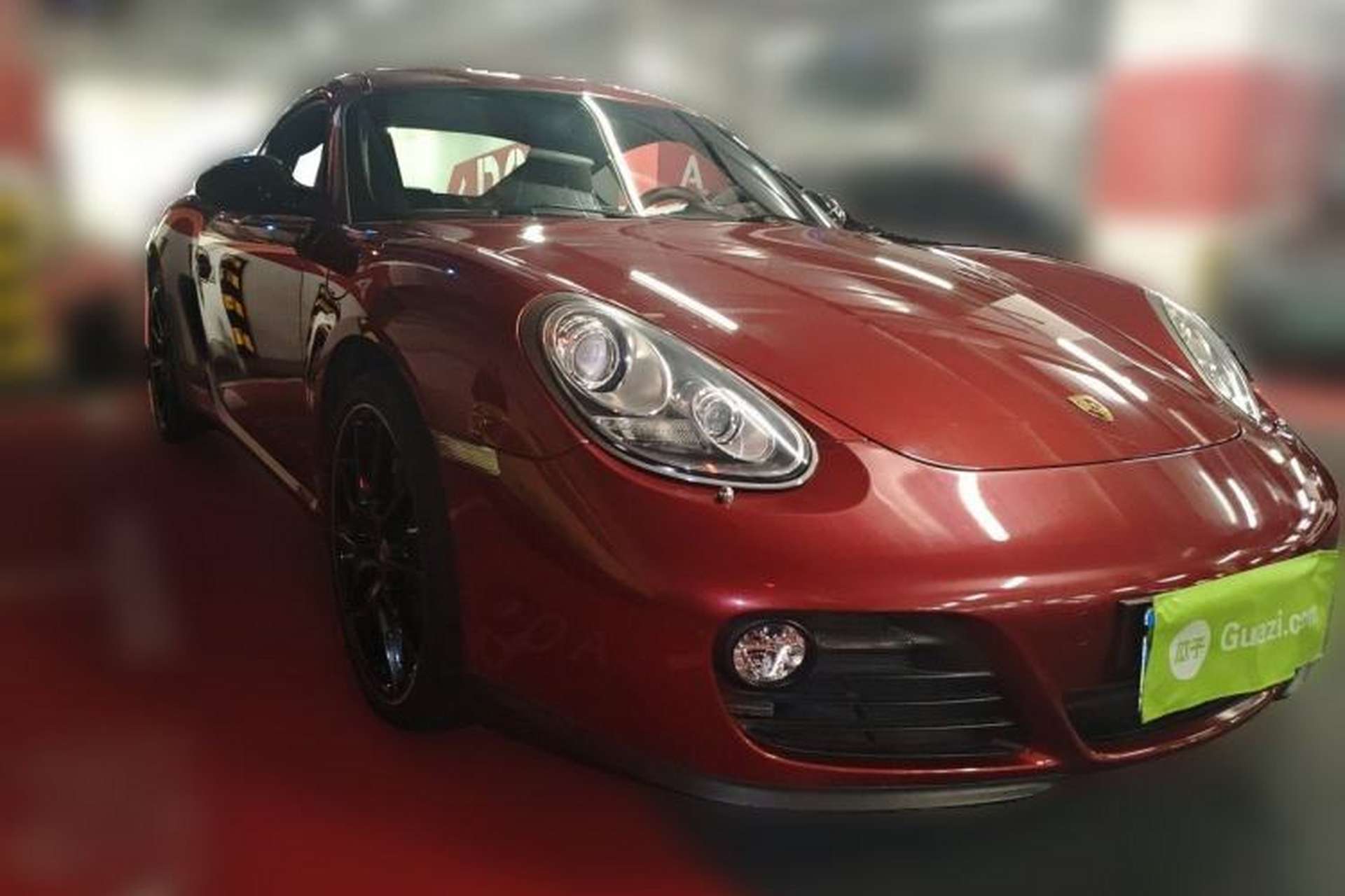Used Porsche Cayman 2012 Cayman Black Edition 2.9L Front Right 45 Deg