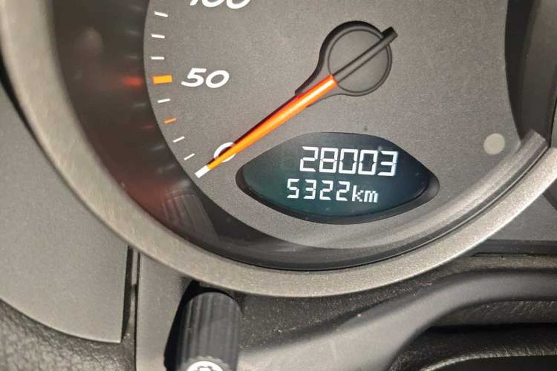 Used Porsche Cayman 2012 Cayman Black Edition 2.9L Odometer Close Up
