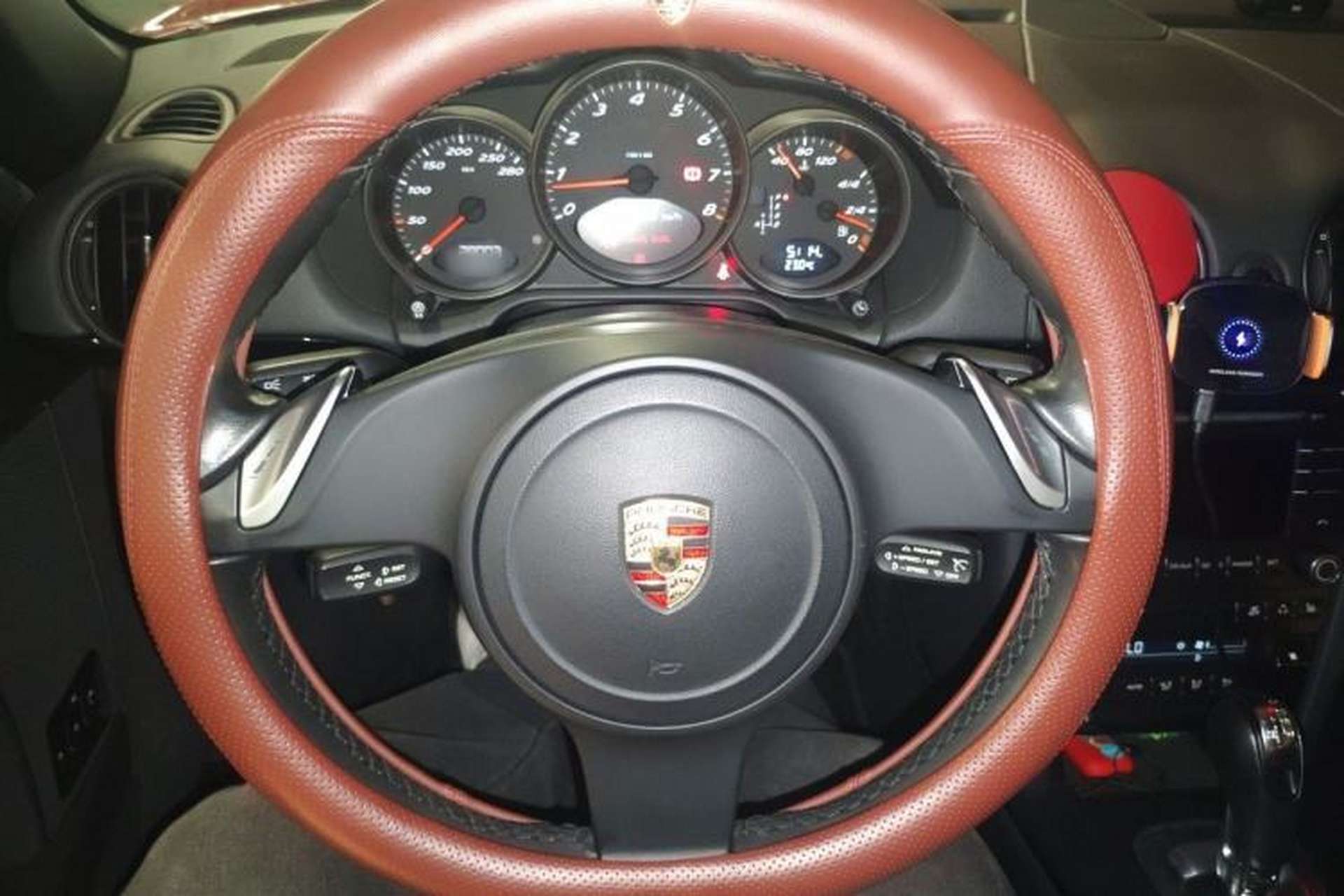 Used Porsche Cayman 2012 Cayman Black Edition 2.9L Steering Wheel