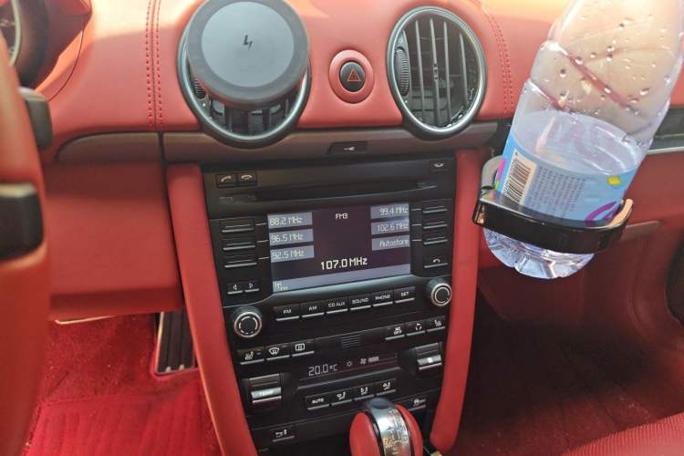 Used Porsche Cayman 2012 Cayman Black Edition 2.9L Audio And AC Panel