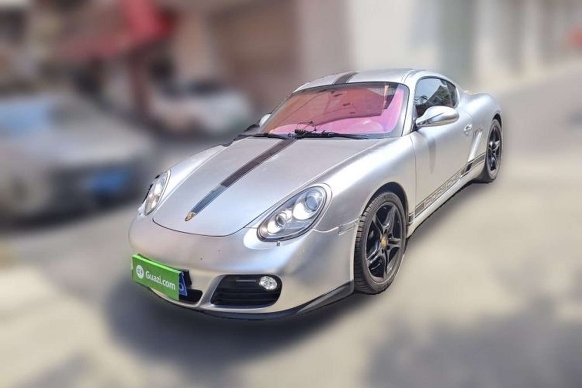 Used Porsche Cayman 2012 Cayman Black Edition 2.9L Front Left 45 Deg