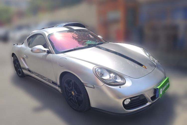 Used Porsche Cayman 2012 Cayman Black Edition 2.9L Front Right 45 Deg