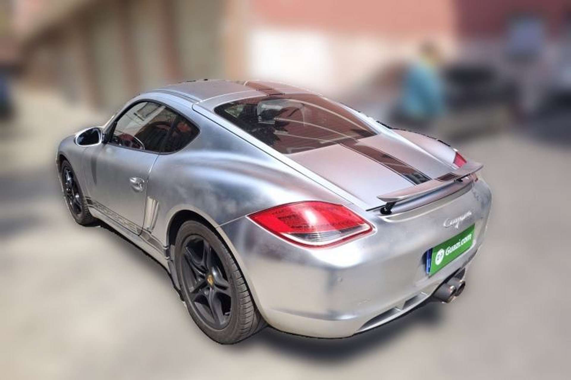 Used Porsche Cayman 2012 Cayman Black Edition 2.9L Rear Left 45 Deg