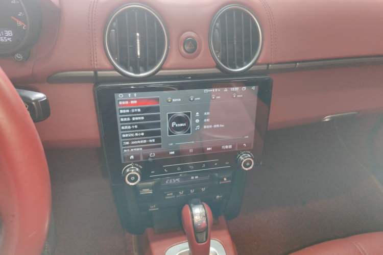 Used Porsche Cayman 2012 Cayman Black Edition 2.9L Audio And AC Panel