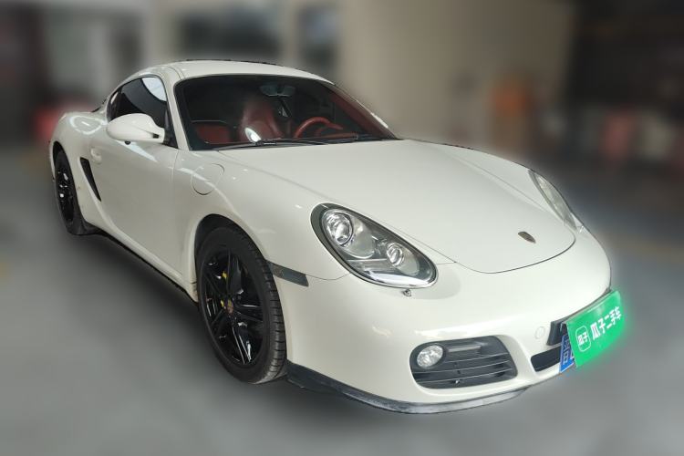 Used Porsche Cayman 2012 Cayman Black Edition 2.9L Front Right 45 Deg