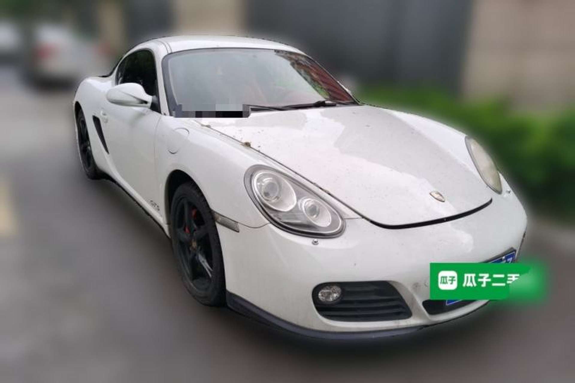 Used Porsche Cayman 2012 Cayman Black Edition 2.9L Front Right 45 Deg