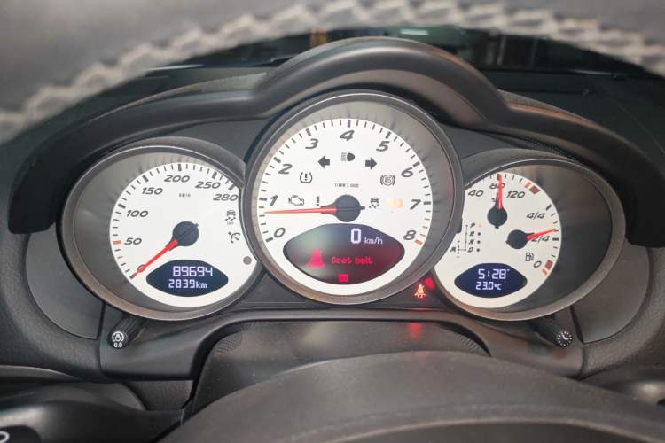 Used Porsche Cayman 2012 Cayman Black Edition 2.9L Instrument Cluster
