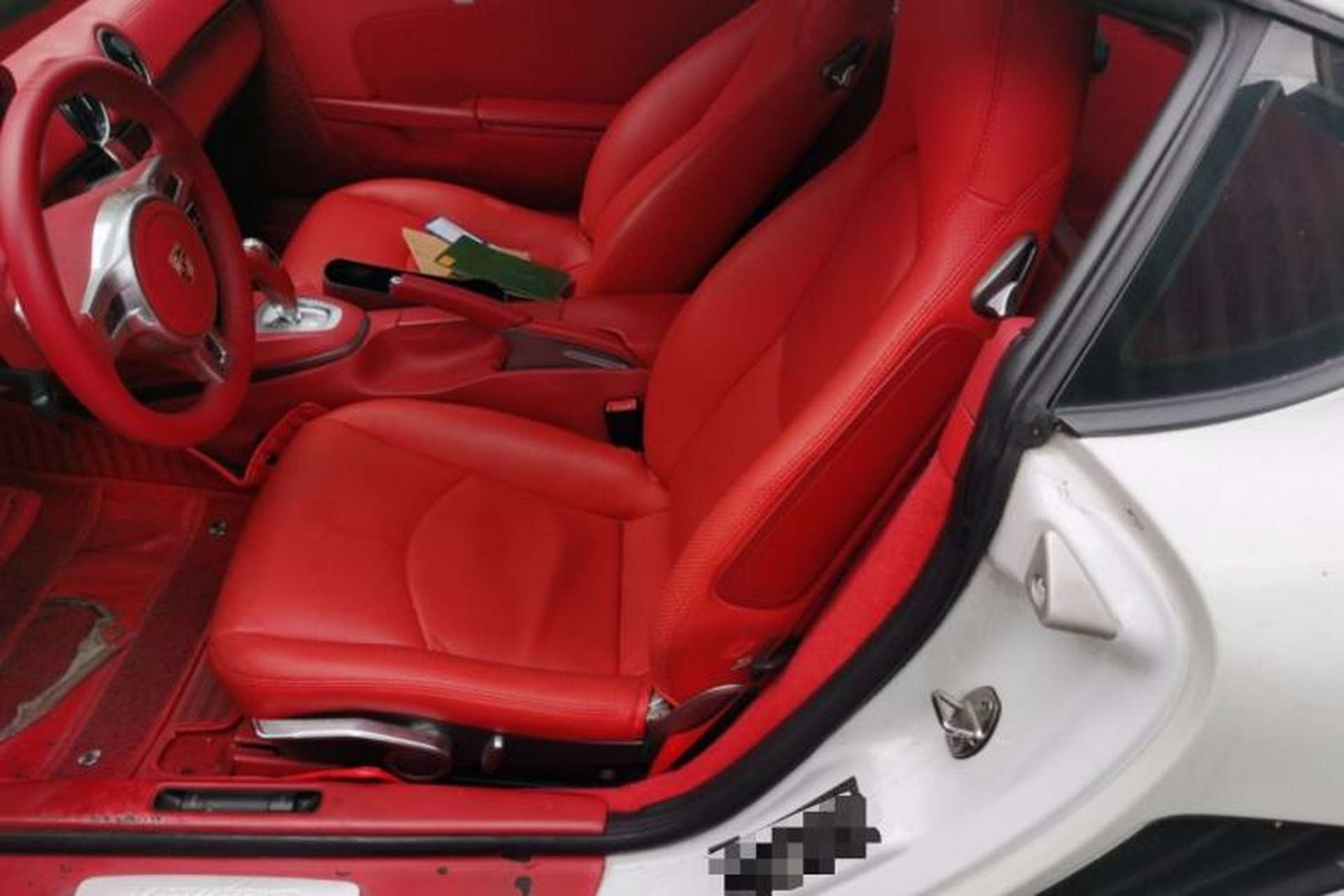 Used Porsche Cayman 2012 Cayman Black Edition 2.9L Left Rear Seat