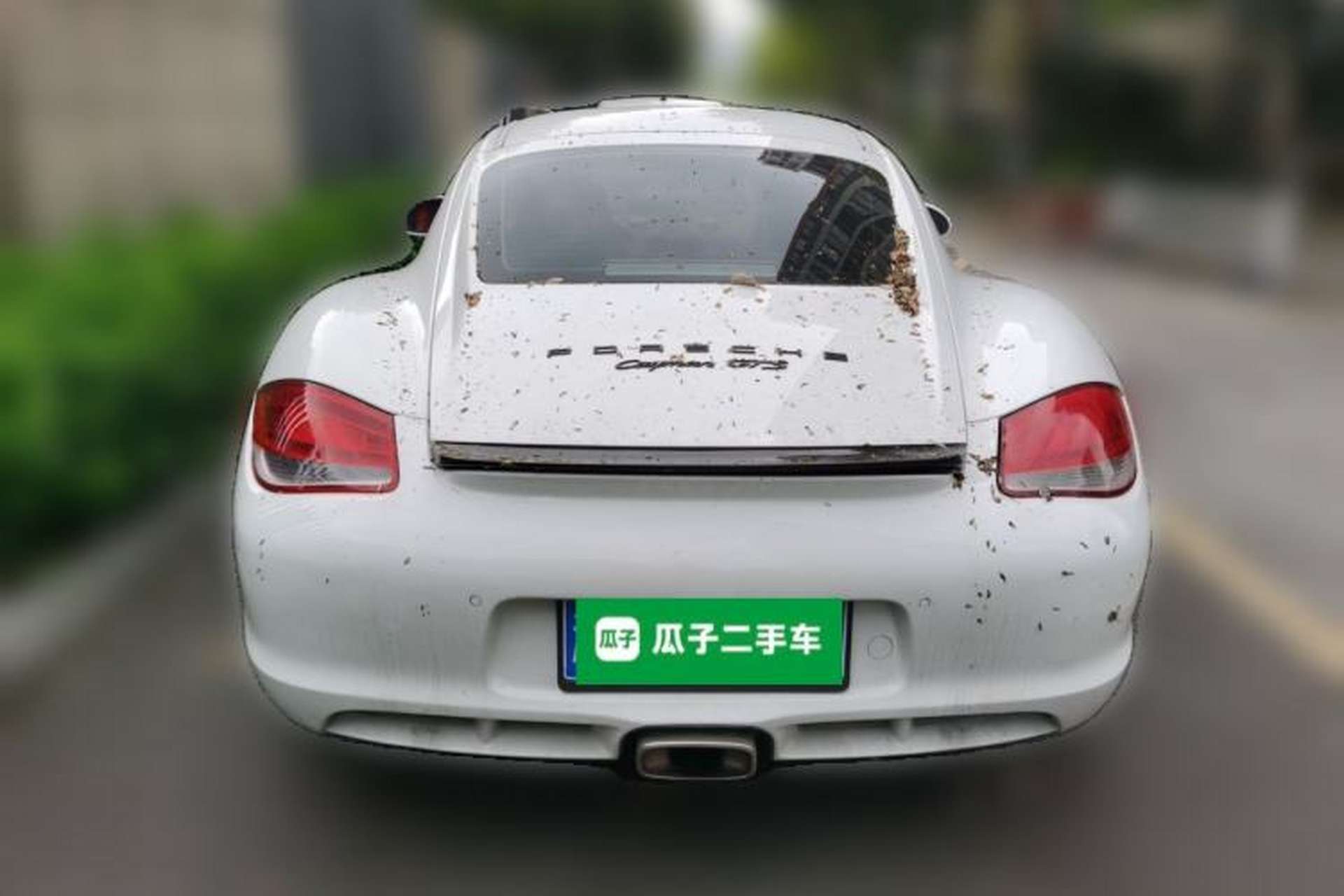 Used Porsche Cayman 2012 Cayman Black Edition 2.9L Rear