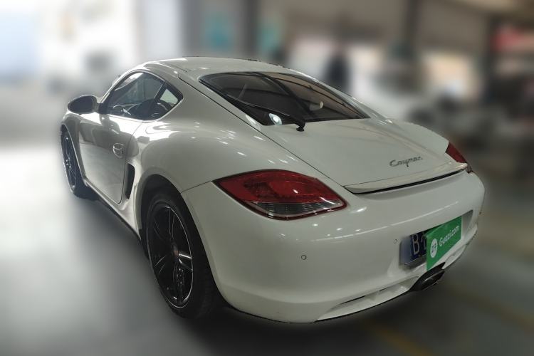 Used Porsche Cayman 2012 Cayman Black Edition 2.9L Rear Left 45 Deg
