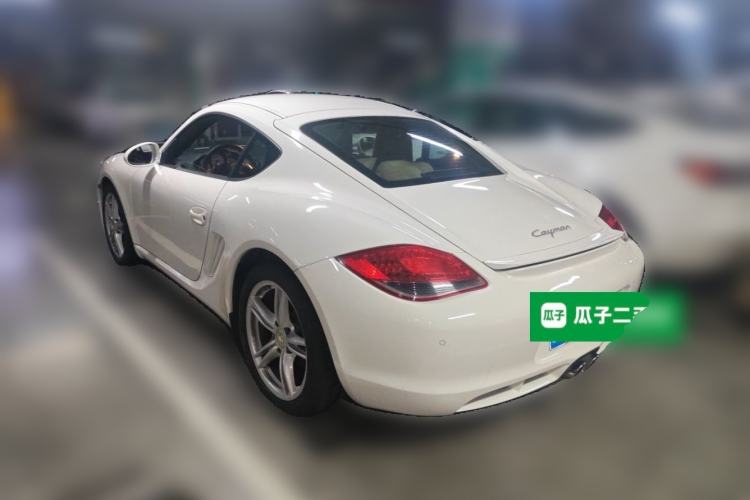 Used Porsche Cayman 2012 Cayman Black Edition 2.9L Rear Left 45 Deg